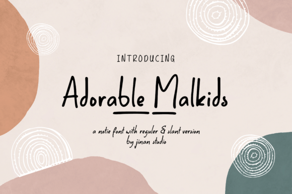 Adorable Malkids Font for Business Branding