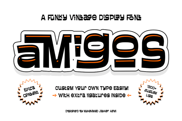 Amigos Liga Font Review for Bold Campaign Design