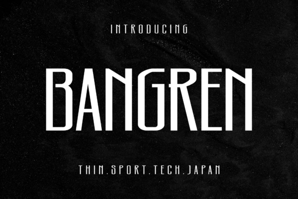 Bangren Typeface: A Modern Upgrade for Small Business Branding