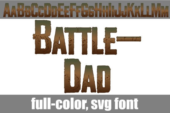 Battle-dad Font for Bold Design