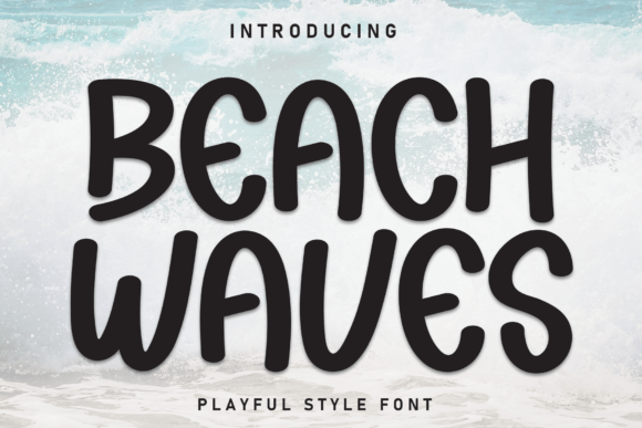 Beach Waves Font for Modern Web Design