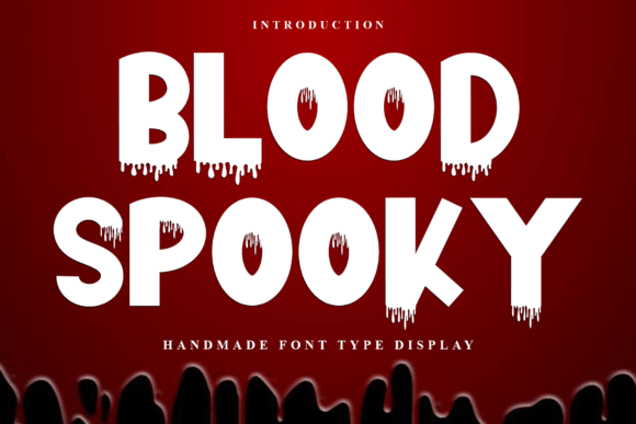 Blood Spooky Font for Bold Branding