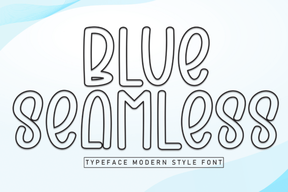 Blue Seamless Font Review