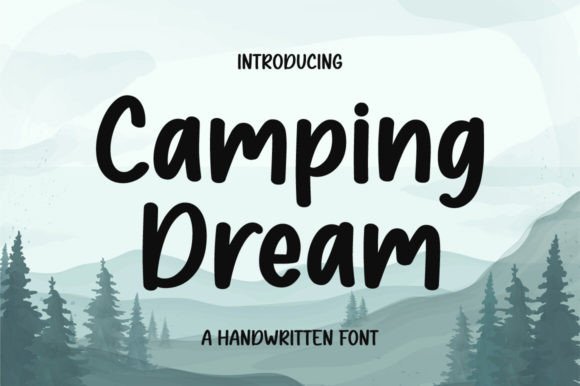 Camping Dream Font Review