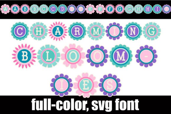 Charming Bloomies Font