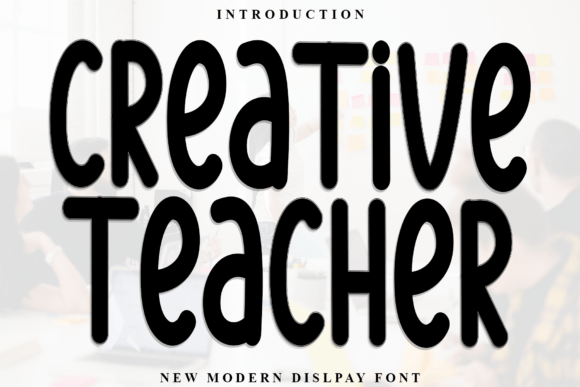 Creative Teacher Font for Web Design
