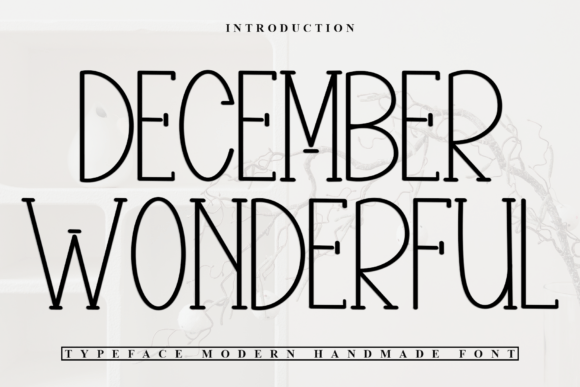December Wonderful Font