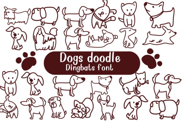 Dogs Doodle Font Review