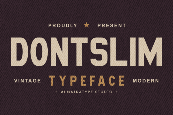 Dontslim Font Review
