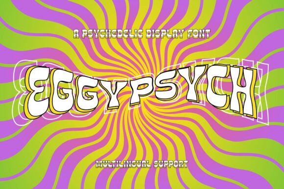 Eggypsych: The Bold Retro Display Font for Makers