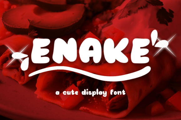 Enake: A Modern Display Font for Digital Branding