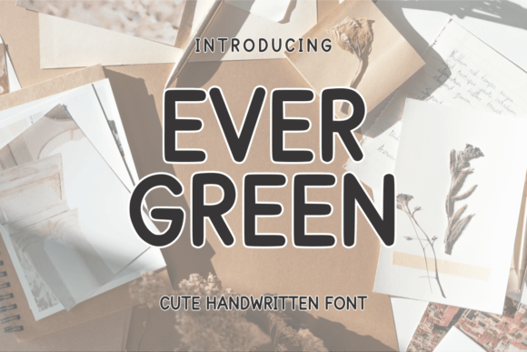 Ever Green Font for Web Design