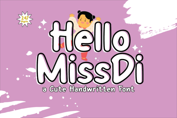 Hello Missdi Font Review: A Whimsical Display Choice