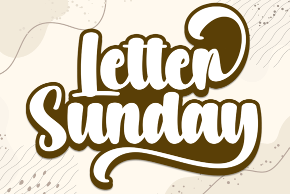 Letter Sunday Font Review
