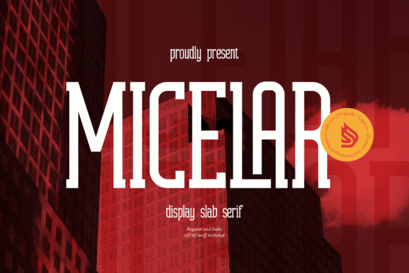 Micelar: A Bold Display Font for Editorial Impact