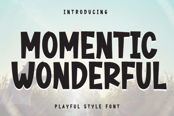 Momentic Wonderful: A Bold Display Font for Editorial Impact