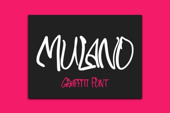 Mulano Font Review: Bold Graffiti Style for Urban Design