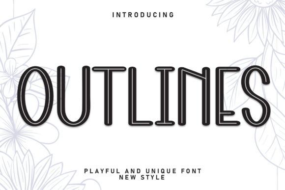 Outlines: The Bold Display Font for High-Impact Campaigns