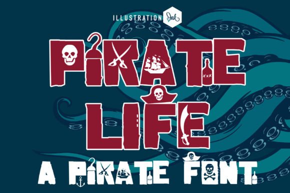 Pirate Life Font for Bold Branding