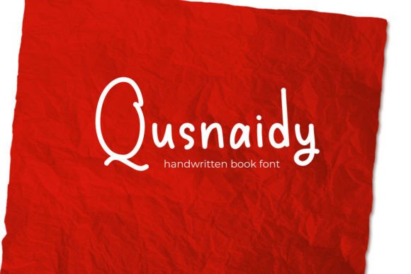 Qusnaidy: Elegant Handwritten Font for Business