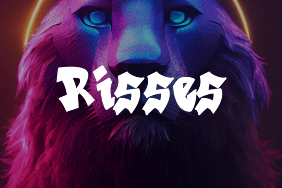 Risses Font for Creative Campaigns