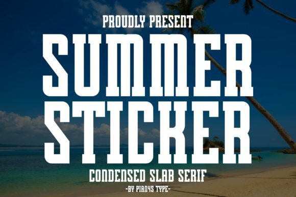 Summer Sticker Font Review