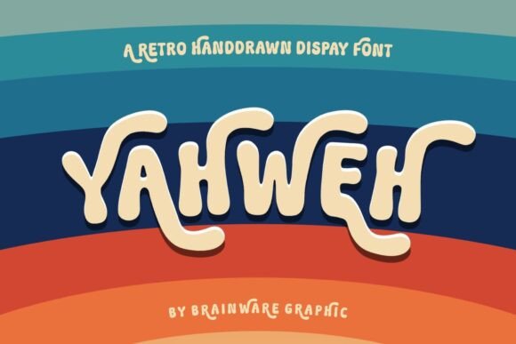 Yahweh: A Retro Display Font for Bold Branding